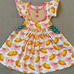 Wildflowers chick dress, size 4